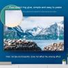 Lxcisy Anti-Blue Light TV Screen Protector for 27-75 Inches, Matte TV Screen Protective Film, Anti-Glare/Anti-Radiation/Anti Scratch Film, Reduce Eye Fatigue, for LCD Display view 2