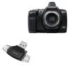 BoxWave Smart Gadget Compatible with Blackmagic Pocket Cinema Camera 6K G2 - AllReader SD Card Reader, microSD Card Reader SD Compact USB - Jet Black view 1