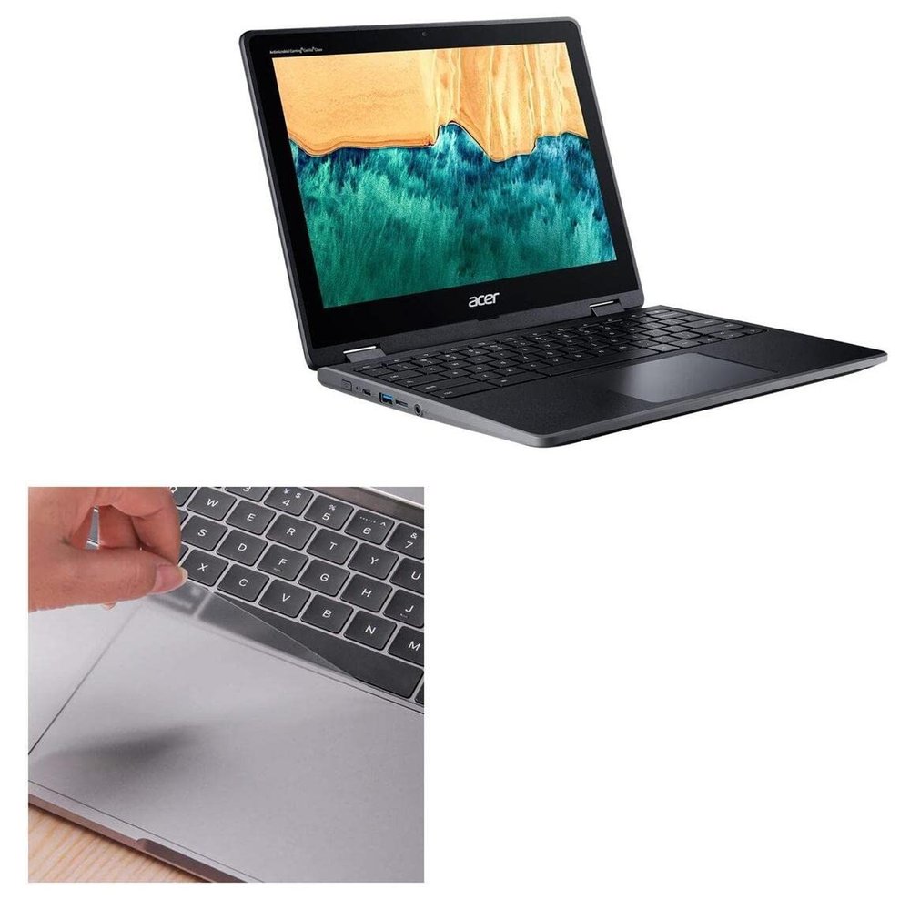 BoxWave Touchpad Protector Compatible with Acer Chromebook Spin 512 (R852T) - ClearTouch for Touchpad (2-Pack), Pad Protector Shield Cover Film Skin