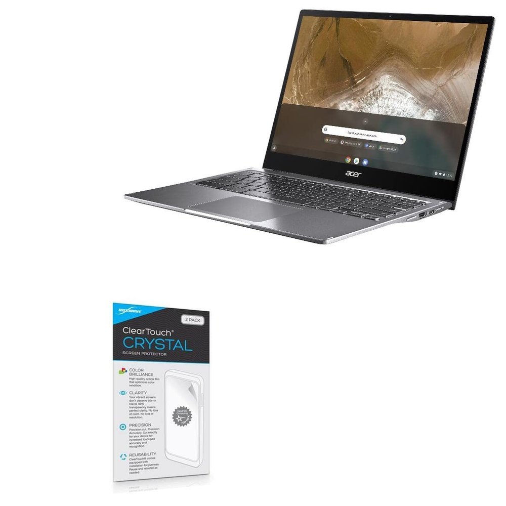 BoxWave Screen Protector Compatible with Acer Chromebook Spin 713 (CP713-2W) - ClearTouch Crystal (2-Pack), HD Film Skin - Shields from Scratches