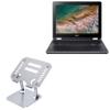 BoxWave Stand and Mount Compatible with Acer Chromebook Spin 512 (R853TA) - Executive VersaView Laptop Stand, Ergonomic Adjustable Viewing Angle Metallic Riser - Metallic Silver view 1