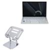 BoxWave Stand and Mount Compatible with Acer Chromebook Spin 514 (CP514-2H) - Executive VersaView Laptop Stand, Ergonomic Adjustable Viewing Angle Metallic Riser - Metallic Silver view 1