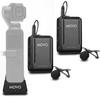 Movo Edge-OP-Duo Dual Wireless Lavalier Microphone for Osmo Pocket 1 and 2 - Wireless Clip-on Lapel Mic, 2 Transmitters, and Receiver Set for Video, Vlogging, Filming view 1