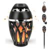 SKYK LED Flame Outdoor Speaker,Tiki Torch Speakers Atmosphere Light Speakers,Outdoor Bluetooth Speaker 5.0 Portable Waterproof Wireless Speaker for Porch Patio Yard Camping,Electronics Gifts for Men view 1