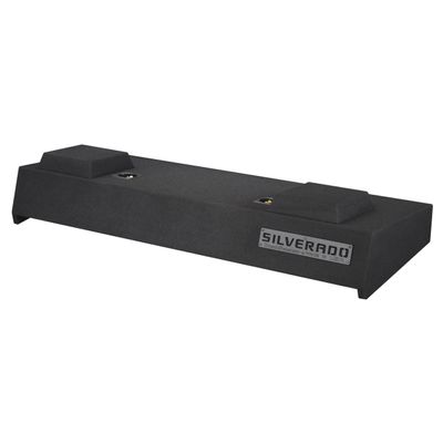 8" Dual Solo Baric Sub Box Subwoofer Enclosure Silverado Crew-Cab 07-2013