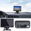 Berlingan With 7 inch monitorCar Tailgate Handle Camera, Waterproof HD Rear View Camera for Amarok Pickup Truck 2010-2018 view 1