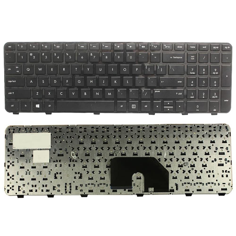BEEYU US Keyboard for HP Pavilion DV6-6000 DV6-6100 DV6-6200 DV6t-6000 DV6t-6100 DV6z-6100 dv6t-6000 CTO, 665326-001 665937-001 640436-001 634139-001 644363-001 634139-001 633890-001 NSK-HW0US