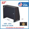 12" Sealed Single Sub Box Yukon 1995-2021 Subwoofer Enclosure Speaker Box Car Audio view 2