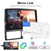 Android Double Din Car Stereo Radio for Honda CRV 2002 2003 2004 2005 2006, 9'' Touch Screen Bluetooth Car Audio Receiver with GPS Navigation Mirror Link WiFi/FM/SWC/HiFi/USB/RDS Backup Camera view 4
