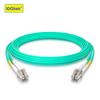 10Gtek Fiber Patch Cable - LC to LC OM3 10Gb/Gigabit Multi-Mode Jumper Duplex 50/125m LSZH Fiber Optic Cord for SFP Transceiver, Aqua, 1-Meter(3.3ft), 2-Pack view 2