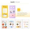 Pricker+ Photo Sticker Paper | Wireless Portable Phone Printer w/ 5 Modes | Customizable Color Sticker Cartridge | 10 Sheets of Photo Printer Paper (Shape Sticker) view 2