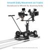 PROAIM Skateboard Pro for Doorway Platform Camera Dolly | for Straight & Curved Tracks | Offers Payload up to 500kg / 1100lb | Compatiblewith 24.5" Central Distance Track (SB-PRO-01) view 2