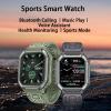 Tuanzi KR06 Black Sports Smart Watch 1.8 Inch Bluetooth Call Music Play Voice Assistant Health Monitor Multi Sports Modes Fitness Tracker (Black) view 2