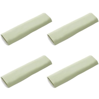 4PCS TV Cord Cover Half Round Cable Raceway Cable Trunking Cover Fixed Holder Winder Decorative Cable Concealer On-Wall TV Hide Cables 11.8" (Green)