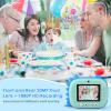 HiMont Kids Camera Instant Print, Selfie Digital Camara for Kids with Print Paper & 32G Card, 2.5K Video & Instant Print Camera with Color Pens for DIY, Fun Gift for Girls Boys 3-12 Years Old (Blue) view 2