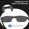 BLAZERBUCK Replacement Nose Piece Pads for Oakley Turbine OO9263 Sunglasses - Clear + Clear view 2