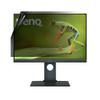 celicious Privacy Lite 2-Way Anti-Glare Anti-Spy Filter Screen Protector Film Compatible with BenQ Monitor 24 SW240 view 1