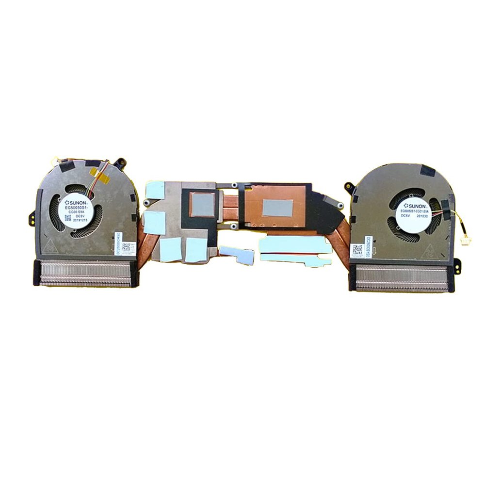SYWpcparts Fan for Dell XPS 15 9500 Precision 5550 Laptop Thermal Cooler Heatsink with Fan - 442PH, 0442PH
