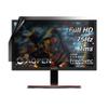 celicious Privacy Lite 2-Way Anti-Glare Anti-Spy Filter Screen Protector Film Compatible with AOPEN Monitor 24 24MX1 view 1