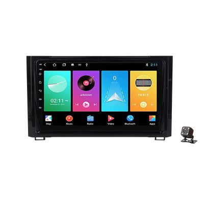 Android 11.0 Car Stereo 9'' Head Unit for Toyota Sequoia 2014-2018 Sat Nav CarPlay DAB+ Bluetooth WiFi 4G DVR USB SWC TPM FM RDS
