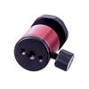 FEICHAO Universal Mini Ball Head Mount 360 Degree Rotation 1/4" Hot Shoe Mount for Tripod LED Light Bracket DSLR Camera Photography Equipment Accessories (Red) view 3