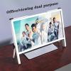 21" Screen Magnifier-Laptop/Phone/Tablet/Computer Screen Enlarger,3D Laptop Screen Magnifier Protector Holder,HD Amplifier Expandor for 3D Games/Videos/Movies/Reading (Color : White) view 3