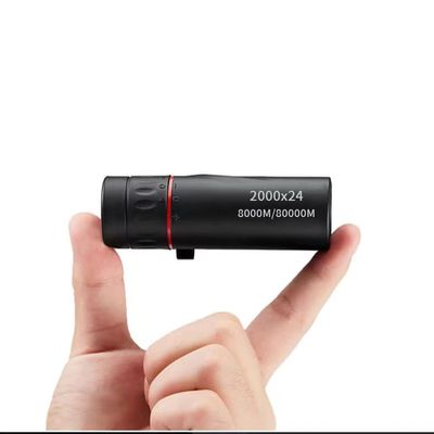 2000X24 Monocular Focus Optics Telescope onocular Power for Adults with Phone AdapterNight Vision Monocular Lightweight Pocket Monoscope with for Adults Teenager, 8000M/80000M Gifts