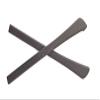 Caulo Silicone Rubber Rectangle Hole Anti-slip Ear Sock Pieces Tube Temple Sleeves for Glass Sunglass Frames TT007 (Black - 2 Pairs) view 2