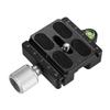 Andoer Universal Aluminium Alloy Camera Quick Release Knob Axial Compression Processing Compatible with Arca Swiss Standard Quick Release Plate