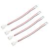 X AUTOHAUX 4 Pcs Car Audio Speaker Wiring Harness Connector Plug for Nissan Murano for Infiniti G37 Wire Harness Adapter Connector Cable view 1