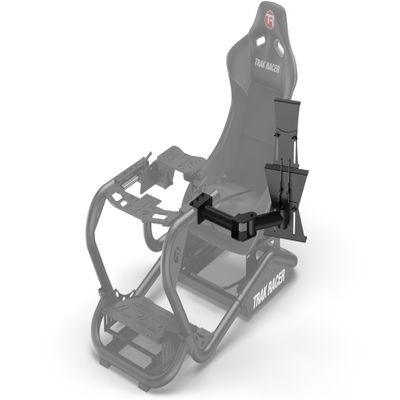 Trak Racer Tablet and Button Box Mount Upgrade Kit Adjustable Matte Black Side Bracket for TR8 Pro, TRX Cockpits, and 8mm Profile Aluminum Sim Racing Rigs & Flight Setups [video game]