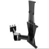Trak Racer Tablet and Button Box Mount Upgrade Kit Adjustable Matte Black Side Bracket for TR8 Pro, TRX Cockpits, and 8mm Profile Aluminum Sim Racing Rigs & Flight Setups [video game] view 3