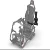 Trak Racer Tablet and Button Box Mount Upgrade Kit Adjustable Matte Black Side Bracket for TR8 Pro, TRX Cockpits, and 8mm Profile Aluminum Sim Racing Rigs & Flight Setups [video game] view 4