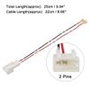 X AUTOHAUX 4 Pcs Car Audio Speaker Wiring Harness Connector Plug for Toyota for Scion for Lexus for Mitsubishi Wire Harness Adapter Connector Cable view 3