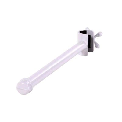 Econoco - PSFO13WH Pipeline 16 in. L Gloss White Add-On Arm for Garment Racks (Pack of 2)