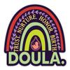 Trust Nurture Honor Birth Doula Sticker - 5" Laptop Sticker - Waterproof Vinyl for Car, Phone, Water Bottle - Doula Decal view 1