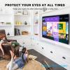 Lxcisy Anti-Radiation Matte TV Screen Protector Anti Glare LCD Display Protector Film, Anti Blue Light/Anti Scratch/Anti-Fingerprint Film, Make The Light Soft Protect Your Eyes view 3