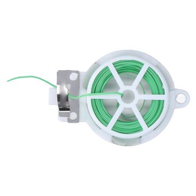 Green Sturdy Garden Plant Tie with Cutter Plastic Coated Wire to Tie for Gardening, Home, Office(164.0ft)