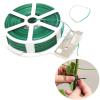 Green Sturdy Garden Plant Tie with Cutter Plastic Coated Wire to Tie for Gardening, Home, Office(164.0ft) view 4