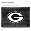 Skinit Case + Skin Compatible with MacBook Air 13in (2020) - Officially Licensed NFL Green Bay Packers Black & White Design view 2