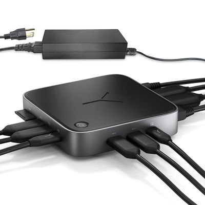 Brydge Stone CORE Powered Charging Docking Station  10 Ports, 100W PD, Dual Monitor Docking Station, 4K60Hz, 8K HDMI, SD 4.0, USB-A & USB-C, Ethernet  Windows & MacOS Compatible Laptop