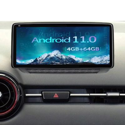 ZWNAV Android 11 Car Stereo for Mazda CX-3 CX 3 CX3 2018+, 64GB ROM, Car GPS Navigation Head Unit, Bluetooth