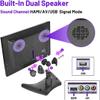 Hikity 11.6 Inch Small HDMI Monitor 1920x1080P Portable CCTV Monitors with BNC, AVI, VGA, HDMI Input Cable, Remote Control, Built-in Speakers, for PC, CCTV, Security Camera, Raspberry Pi, X-Box view 4