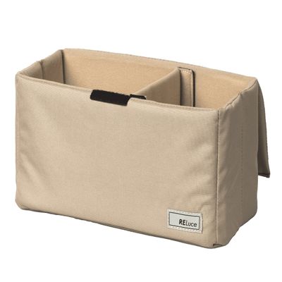 Kenko AMZ-RLU1IB L-KH Camera Inner Case RELuce Inner Box L Roasted Green Tea Reclaimed PET Material Foldable 3.5L (3.5 L) (Outer Dimensions: 11.4 x 6.3 x 5.1 inches (290 x 160 x 130 mm)