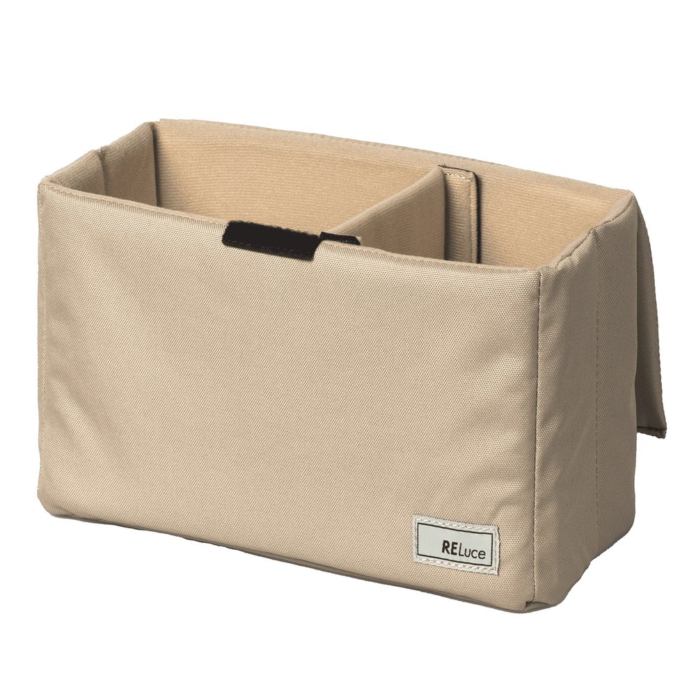 Kenko AMZ-RLU1IB L-KH Camera Inner Case RELuce Inner Box L Roasted Green Tea Reclaimed PET Material Foldable 3.5L (3.5 L) (Outer Dimensions: 11.4 x 6.3 x 5.1 inches (290 x 160 x 130 mm)
