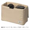 Kenko AMZ-RLU1IB L-KH Camera Inner Case RELuce Inner Box L Roasted Green Tea Reclaimed PET Material Foldable 3.5L (3.5 L) (Outer Dimensions: 11.4 x 6.3 x 5.1 inches (290 x 160 x 130 mm) view 3
