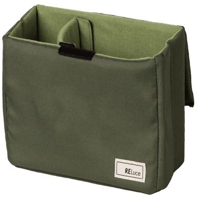 Kenko AMZ-RLU1IB M-OV Camera Inner Case RELuce Inner Box M, Matcha, Recycled PET Material, Foldable, 0.8 gal (2.7 L) (Outer Dimensions: 9.4 x 5.3 x 4.3 inches (240 x 135 x 110 mm)