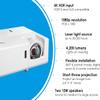 Optoma ZH406STx Short Throw Full HD Professional Laser Projector | DuraCore Laser Technology | High Bright 4,200 Lumens | 4K HDR Input | Four Corner Image Adjustment | Network Compatible view 3