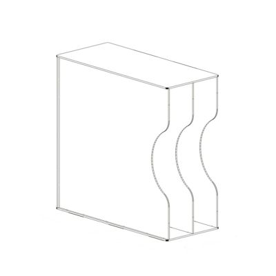 TOMYEUS CD Record Storage Rack Fully Transparent Vinyl Record Rack Classical Nostalgic Storage Rack Vinyl Disc Storage Box CD Rack Collection Box Record Stand (Color : A)