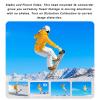 ASHATA 4K Head Mounted Cameras, FHD 4K 30FPS Hands Off Wearable Video Camcorder Camera, Anti Shake Vlog Camera Recorder Webcam, IPX5 Waterproof(Red) view 3